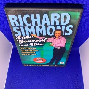 Love yourself and win.Richard Simmons. 6 steps to self-esteem & weight loss DVD.